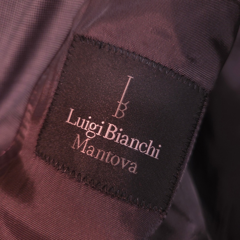 Luigi Bianchi Mantova Blazer Men's 48 Gray Wool 2-Button Sport Coat Italy Zegna - Picture 8 of 15